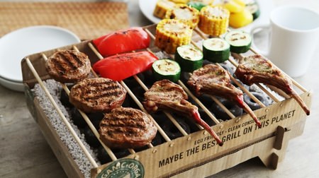 First landing in Japan! The Danish disposable grill "Craft Grill" is an excellent "100% natural material"