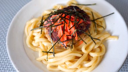 B-Grade Gourmet] "Yaki Burger Udon" made only with Seven's products is sinfully delicious.
