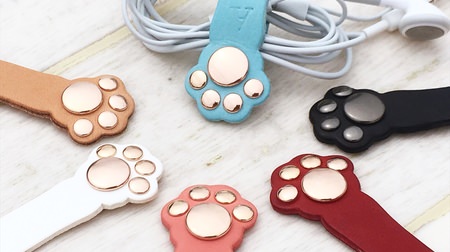 I'll lend you a cat's hand! "Paw cord holder" that collects earphone cords etc. is now in Villevan