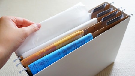[Storage hack] The garbage bag stocker using MUJI's "File Box" is super convenient! Easy to replenish