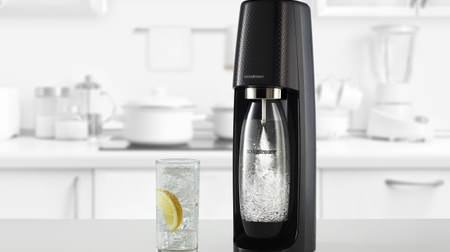 A stylish new model for "Sodastream" that allows you to make carbonated water at home--Affordable price