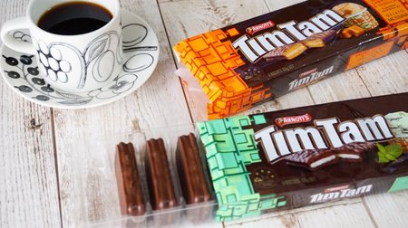 "Devil's sweets" "Tim Tam" has a chocolate mint flavor--the sweetness is modest and unstoppable!