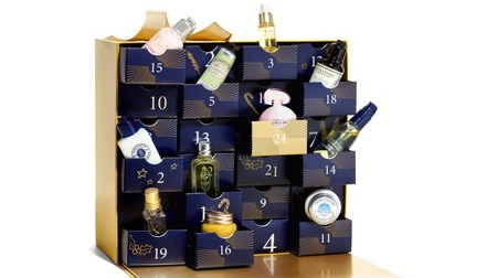 Get one mini cosmetics a day ♪ L'Occitane's Advent calendar is wonderful this year as well