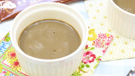 The taste of a long-established teahouse--super easy and delicious "Morihan Hojicha Pudding Source"