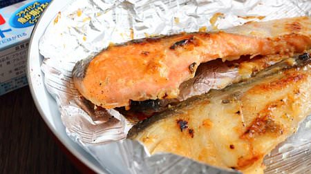フライパン用ホイルのすすめ--油不要で焼き魚キレイ、2つの料理を同時に作ることも