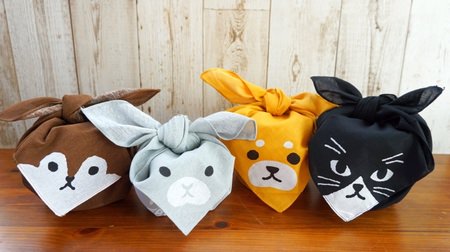 Which child do you like? Eco-wrapping souvenirs and sweets at CAN DO's "Wrapping Mini Furoshiki" ♪