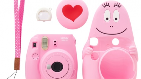 Barbapapa squeezes "Cheki"! Cute pink collaboration products in PLAZA