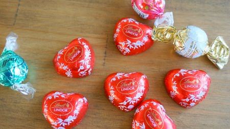 Heart-shaped and Valentine's limited Lindor! Valentine's aim is to sell "Linz" by weight
