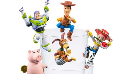 The edge of the cup is a toy box !? Popular characters from Toy Story are back in minifigures