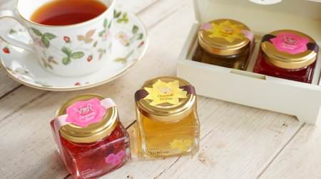 A small gift that makes women happy. Luxury jam and syrup with organic rose petals!