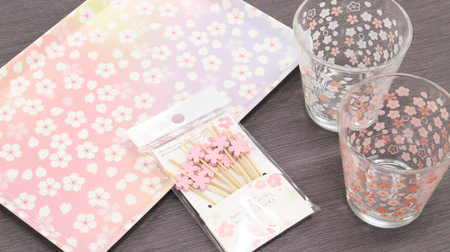 The cherry blossom items in Can Do are cute! 3 selections you want to have in your kitchen