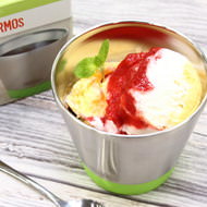 温かいスープや冷たいアイスに--保温・保冷に役立つサーモス「真空断熱カップ」
