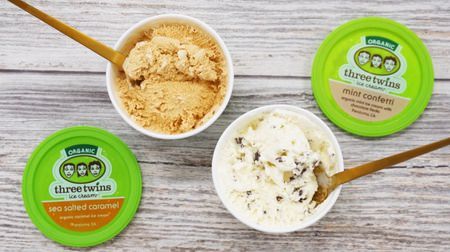 American popular organic ice cream "Three Twins" is now in Natural Lawson! No chemical seasoning, "white chocolate mint" is recommended