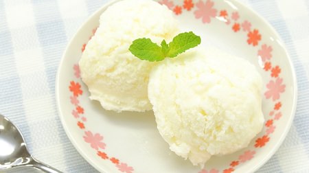 [3 ingredients] Simple recipe for milk gelato--No need for whipping, the gentle sweetness of condensed milk is attractive
