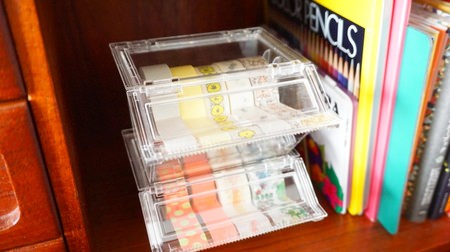 Even if you stack them, the bottom mast will be cut off--Daiso's "Stacking Maste Case" is well made!