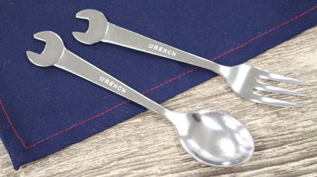 It's like a tool cutlery! Daiso "Wrench Spoon" "Wrench Fork"