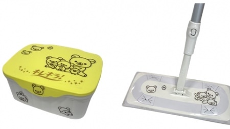 "Kirekira!" Cleaning sheet collaborated with Rilakkuma--Products with decoration stickers