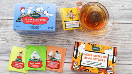 The Moomin tea found in KALDI is cute ♪ Check out the rare flavors