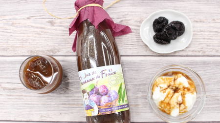A rich drink made from 100% dry prunes! "Pruned France" found in KALDI