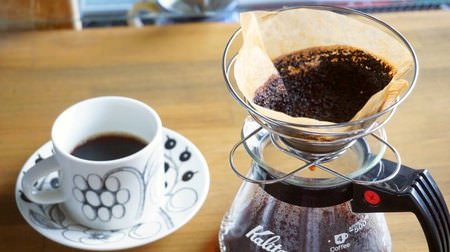 The secret of delicious wire. Celia's "Folding Coffee Dripper" makes coffee a little different than usual
