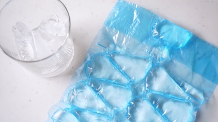 You can make a lot of ice with the freezer gap--IKEA's ice cube bag "ISIGA" is interesting