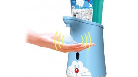 Limited to "Muse No Touch Foam Hand Soap" that automatically produces soap Doraemon Design--Blue foam and yuzu scent