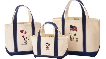 The long-awaited second! LLBean and Snoopy collaboration tote in PLAZA online store