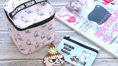 Hawaiian Moomin goods 3-piece set! Don't miss the gorgeous January issue of Sweet