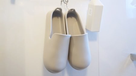 Mana's "bath slippers" that make a picture even when not in use --- Compatible with 3 storage methods and comfortable to wear ◎