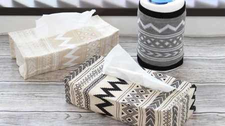 The ethnic pattern tissue cover of CAN DO is fashionable! Easy to incorporate with generation x monotone