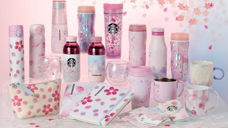 Together with cherry blossom viewing ♪ Starbucks SAKURA series appeared again this year--expressing "Rin / Yang" with different pink
