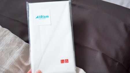 Did you know that UNIQLO has AIRism pillowcases? It feels smooth after taking a bath!
