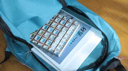 Daiso's 300 yen "color backpack" is lightweight, compact and excellent! For everyday use and eco-bags