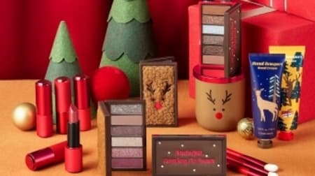 The holiday of Etude House is "Rudolph Cumming to Town"! Shining eyeshadow and limited color lips