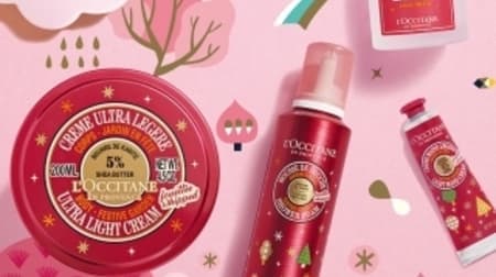 The first holiday of L'Occitane "Festive Garden"! The scent of crush that imaged the garden of love