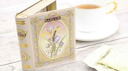 The canned black tea "Bashira Tea" that looks like a foreign book is fashionable! I want to use it as a gift or hospitality