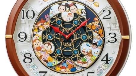 Disney Tsum Tsum becomes a splendid mechanism clock--Sanrio's popular model also gathered
