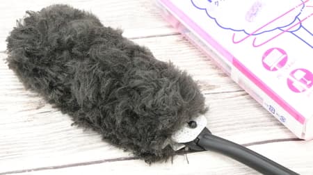 Mofumofu's black hair is the decisive factor--"Quickle Handy BLACK" that removes plenty of dust