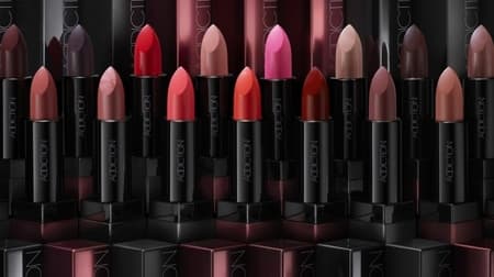 39 colors of "The Lipstick" from Addiction! Three textures of bold, sheer and satin