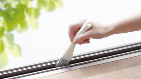 Brush for sash that can clean every corner--Smart storage with cover
