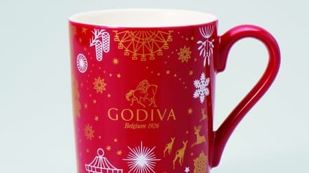 可愛いマグカップをもらえる♪ ゴディバがクリスマスのプレゼントキャンペーン
