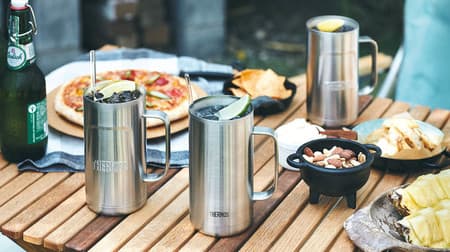 "Vacuum Insulated Jockey" from Thermos--When you want to enjoy plenty of cold beer and cocktails