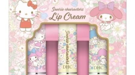 Star Wars & Sanrio design for "DHC medicated lip balm"! A set of 3 that is also good for gifts