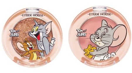 "Tom and Jerry" collaboration cosmetics at Etude House! Lips and eyeshadow are too cute