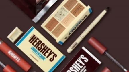 Etude House x Hershey's chocolate cosmetics are cute! Eyeshadow palette, matte lip, etc.