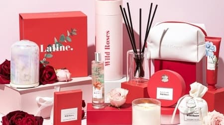 A gorgeous "Wild Rose Limited Collection" from Laline! Body scrub, hand cream, etc.