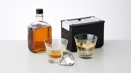 家飲みのランクUP！製氷用の容器「透明氷」 -- ダイヤ＆ハート型がおしゃれ、バーのような1杯に