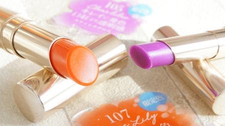 Review Opera Lip Spring / Summer Limited Colors! Pretty "107 Orange Lilac" and cool "105 Clear Lilac"