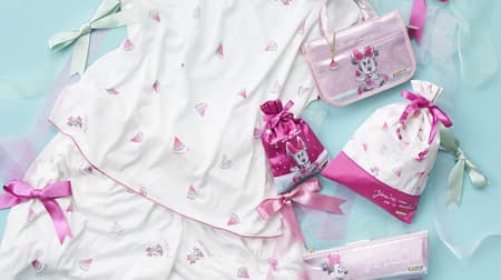 Cute Minnie room wear and pouch from Cocoonist --Swimsuit and watermelon pattern for a fun summer mood
