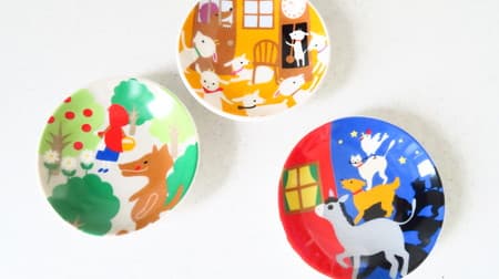 Hundred yen store "bean plate fairy tale" is cute! "Little Red Riding Hood" and "Town Musicians of Bremen" are colorful